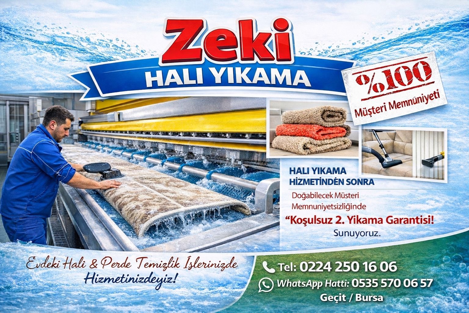 Osmangazi Bursa Halı Yıkama Fiyatları